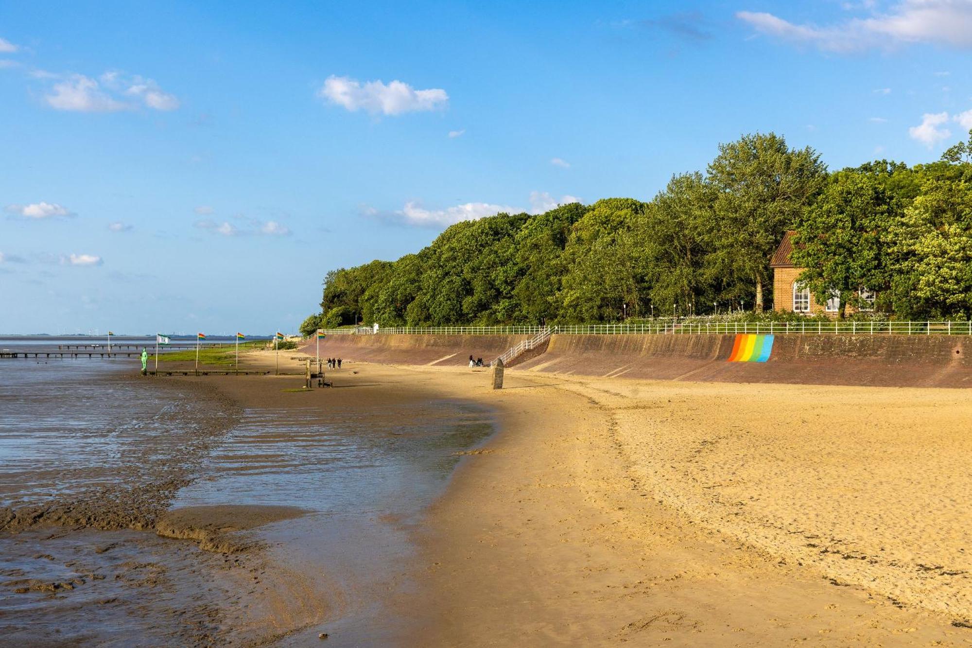 Ferienhaus Liegeplatz Dangast Buitenkant foto